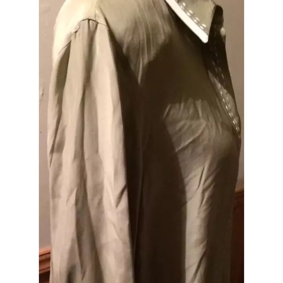 CARLOTTA BLOUSE (LIGHT OLIVE)